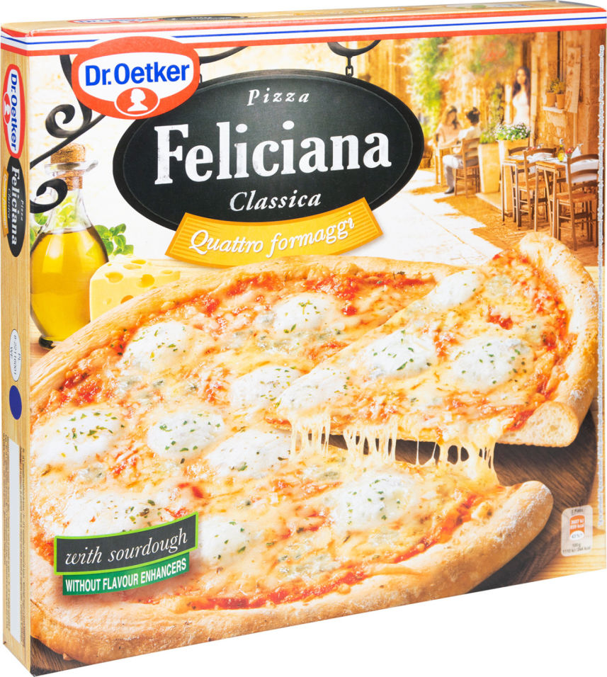 Пицца dr oetker guseppe 4 сыра